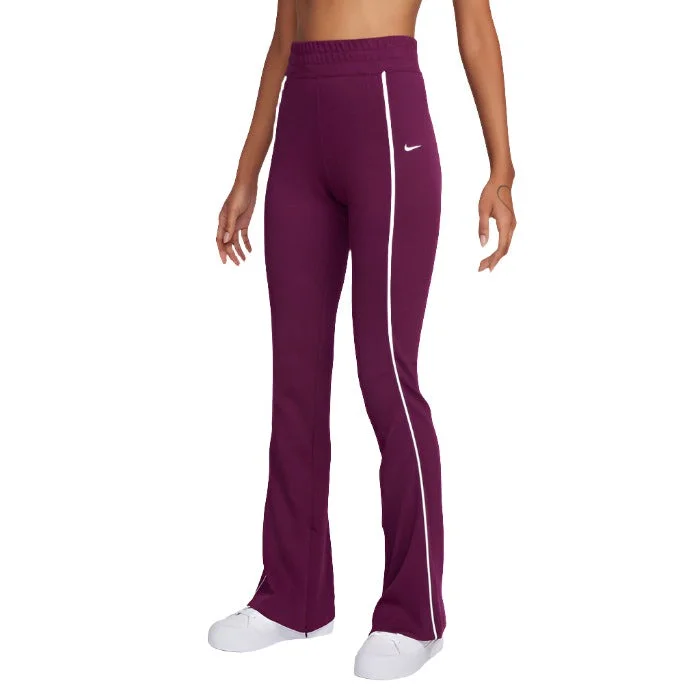 Slit-Hem Pants Modern Bootcut Pants