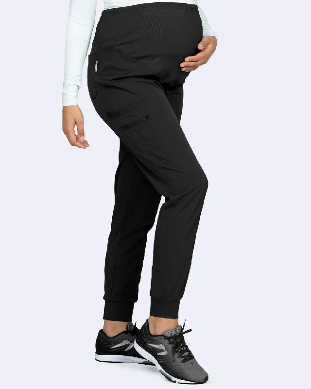 Ava & Me Maternity Jogger Pant Classic Chino Pants