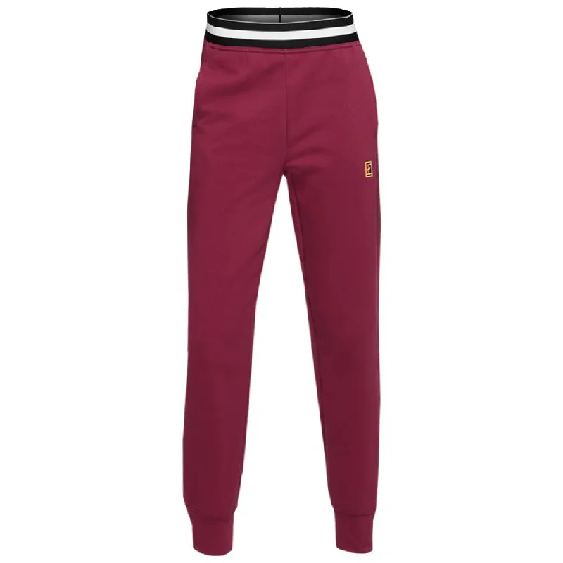 Nike Women's Heritage Pant - Noble Red Classic Bootcut Trousers