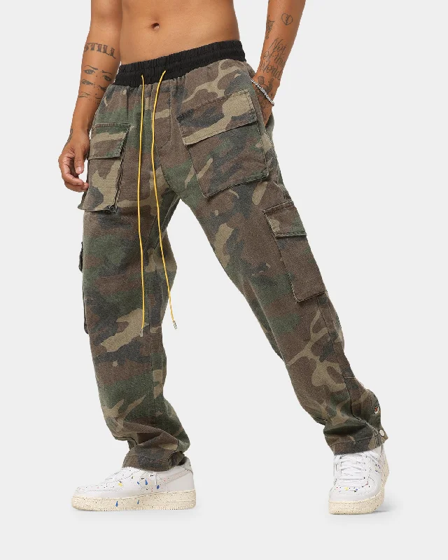XXIII Rickon Cargo Pants Camo High-Waist Jeans