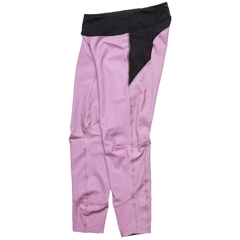 Womens Luxe Pant Solid Rosewood Modern Stretch Trousers