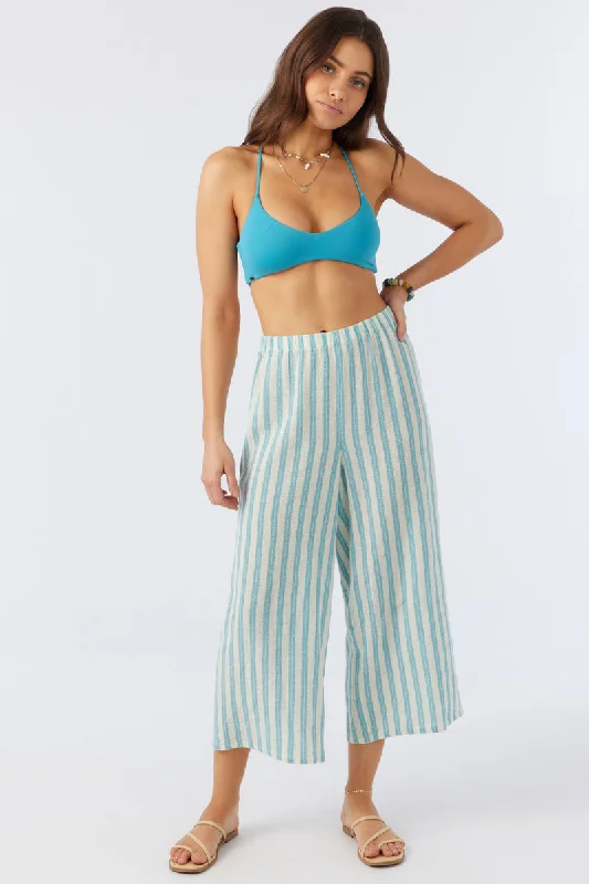 MIRIAM STRIPE PANT Casual Wide Pants