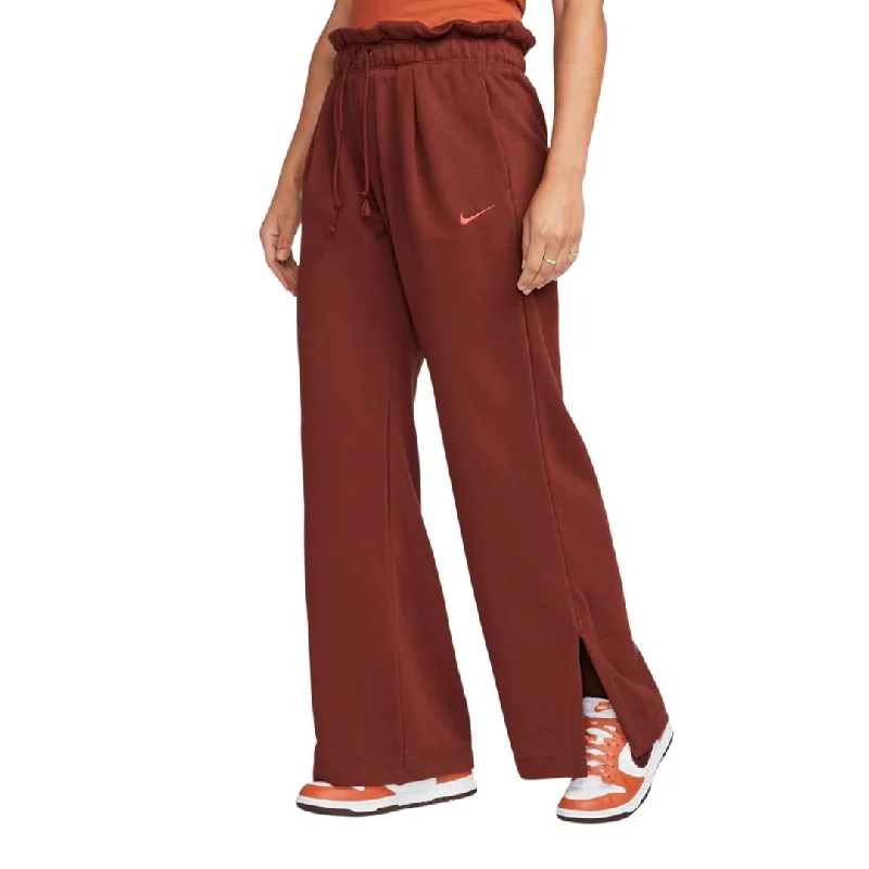 Fleece Open-Hem Pants Cozy Jogger Leggings