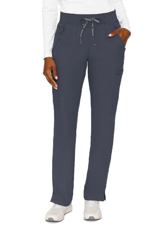 Med Couture Zipper Pant Trendy High-Waist Trousers