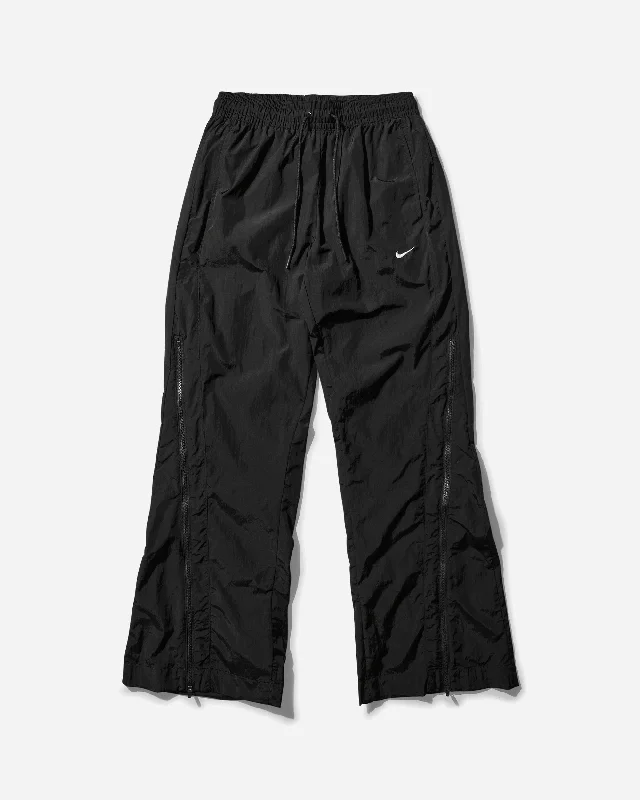 Women's Mid-Rise Repel Zip Pants Black Cozy Maternity Pants