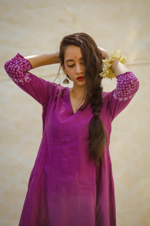 Urmul'Kalki' Sitara'  Kurti.(2Pc Kurta And Pant  ) Cozy Jogger Leggings