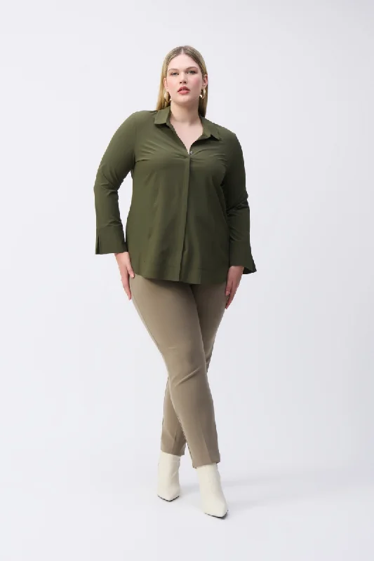 Java Classic Tailored Slim Pant 144092 by Joseph Ribkoff Classic Cropped Pants
