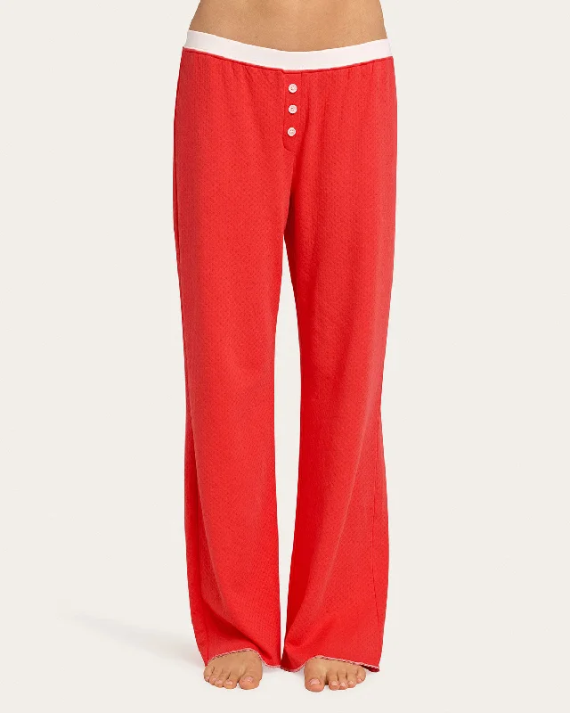 Ellie Pant in Cherry Formal Dress Pants