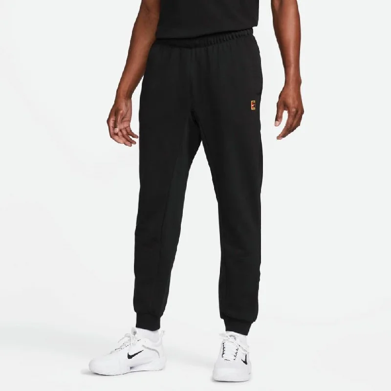 Nike Men's Court Dri-FIT Heritage Fleece Pant (Black) Comfortable Denim Leggings