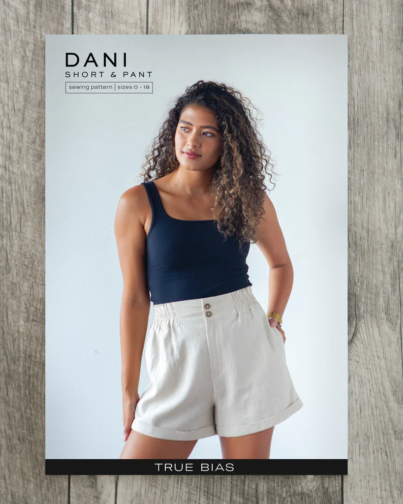 Dani Pant / Short - Sewing Pattern | True Bias Slim-Fit Khaki Pants