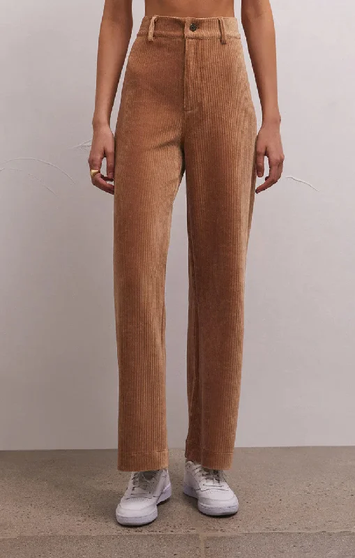 Prospect Knit Cord Pant - Camel Lightweight Jogger Pants