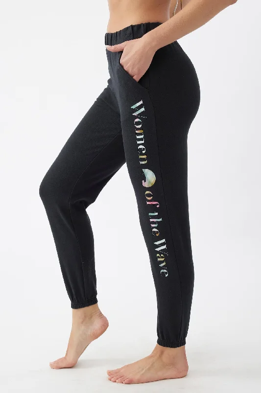 SHADE TIDES SOLID PANT Trendy Wide-Legged Trousers