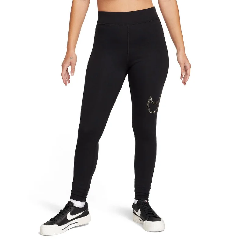 Shine Pants Trendy Wide-Legged Trousers