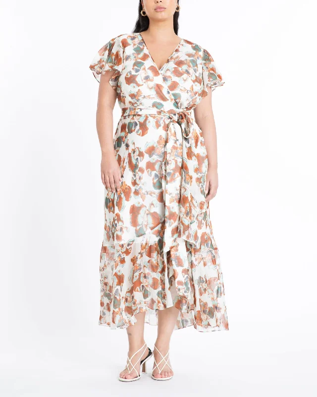 Blaire Dress | Chalk Multi