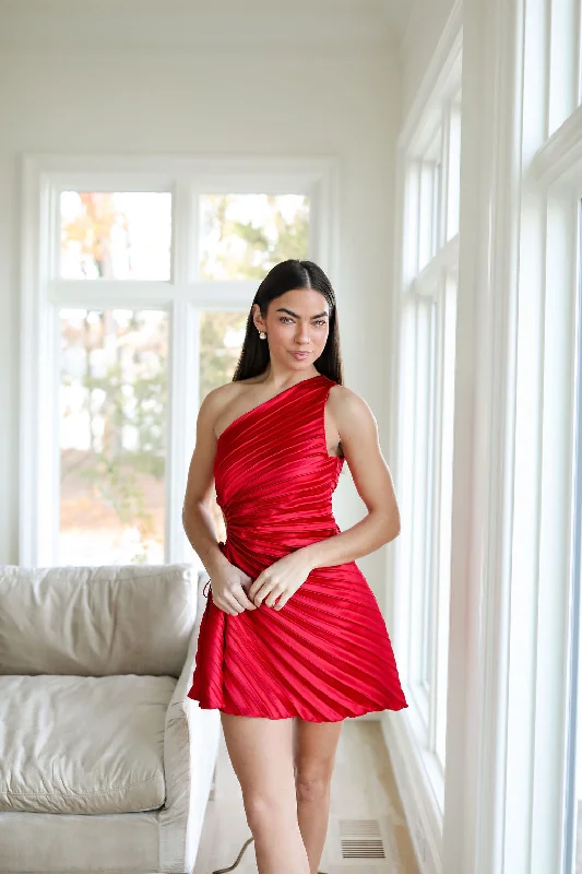 Milan Dress - Red