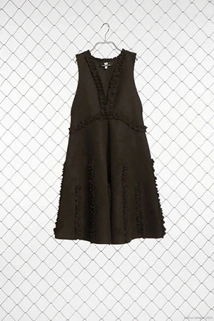 Venera Arapu Black Mave Rue Dress