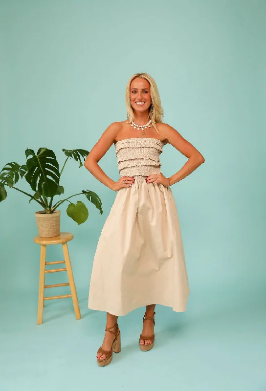 Andy Dress - Beige