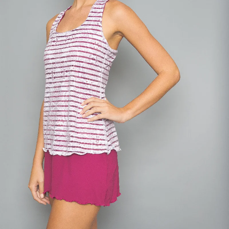 Sienna Tennis Dress (raspberry)