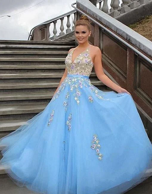 Light Blue Prom Dresses,Tulle Prom Gown,Applique Prom Dress,Formal Evening Dress,Formal Women Dress,DS4266 Light Blue Prom Dresses,Tulle Prom Gown,Applique Prom Dress,Formal Evening Dress,Formal Women Dress,DS4266
