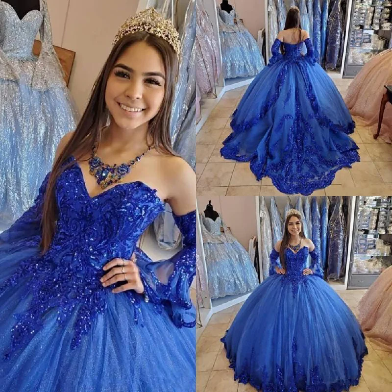 Royal Blue Princess Quinceanera Dresses 2020 Lace Applique Beaded Sweetheart Lace-up Corset Back Sweet 16 Dresses evening Dress,DS4415 Royal Blue Princess Quinceanera Dresses 2020 Lace Applique Beaded Sweetheart Lace-up Corset Back Sweet 16 Dresses evening Dress,DS4415