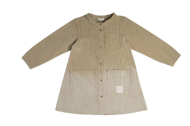 Crew Camel Corduroy Dress