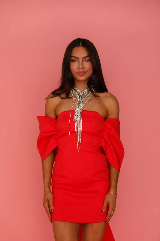Selene Dress - Red