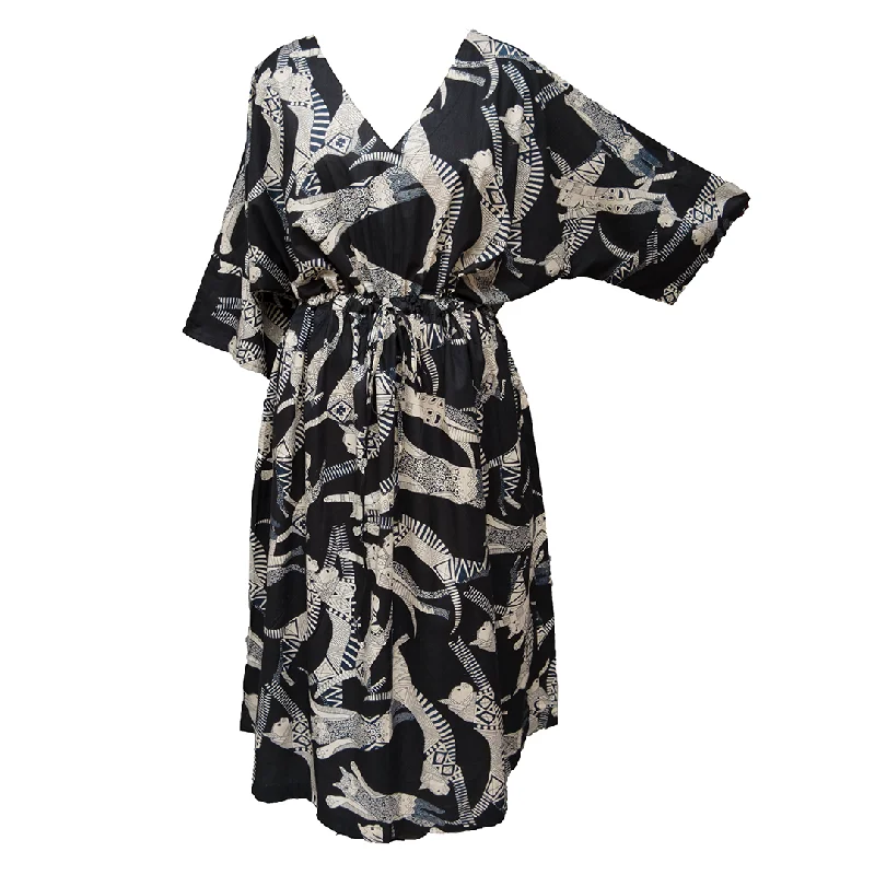 Black Egyptian Cats Cotton Maxi Dress UK Size 18-32 M164 Cozy Spaghetti Strap Maxi Dress Black Egyptian Cats Cotton Maxi Dress UK Size 18-32 M164 Cozy Spaghetti Strap Maxi Dress