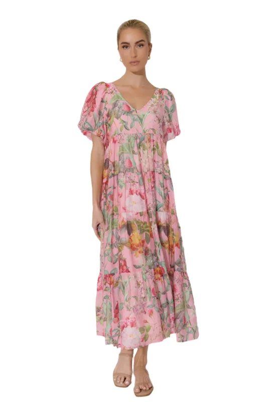 Holland Floral Maxi Dress Floral Comfortable Casual Maxi Dress
