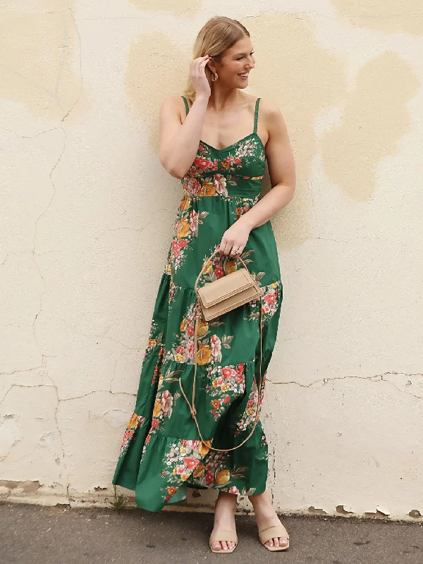 Liberty Maxi Dress - Auguste The Label Elegant Lace-Up Maxi Dress