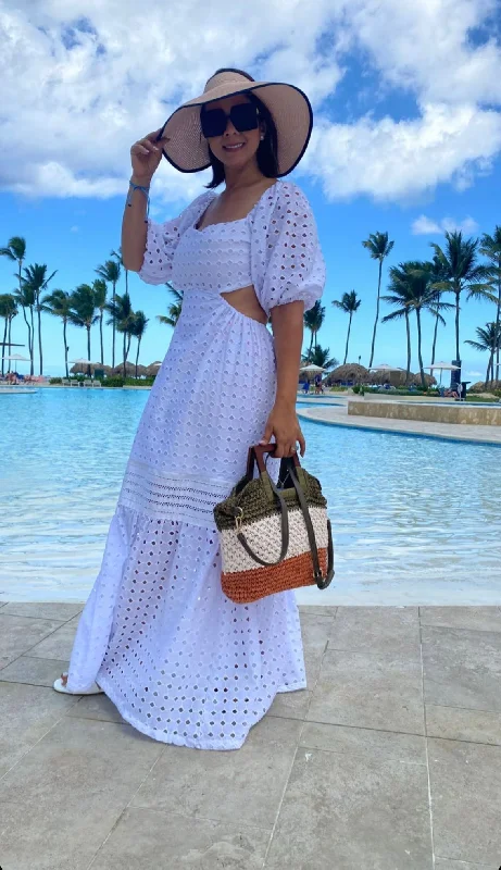 Pretty Views Maxi Dress Elegant Maxi Dress with Pockets
