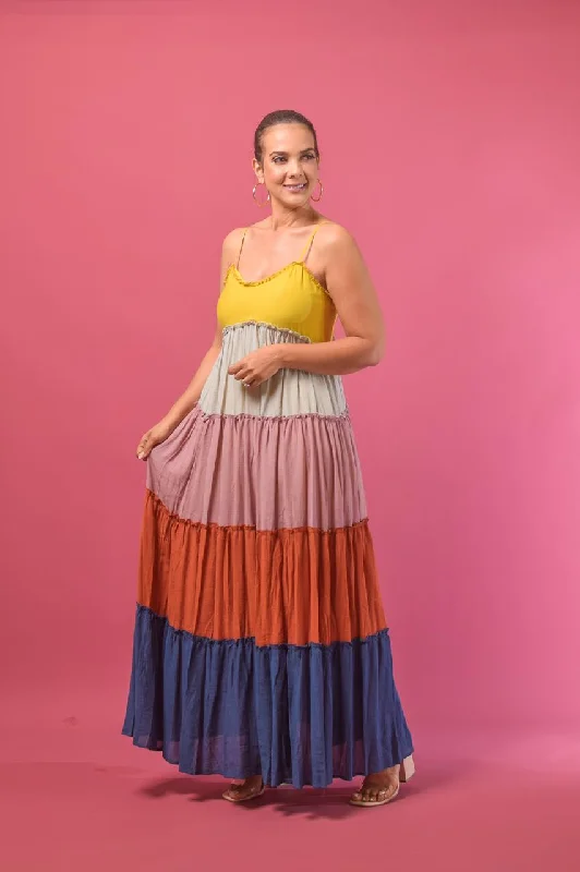 Summer Of Love Maxi Dress Classic V-Neck Maxi Dress