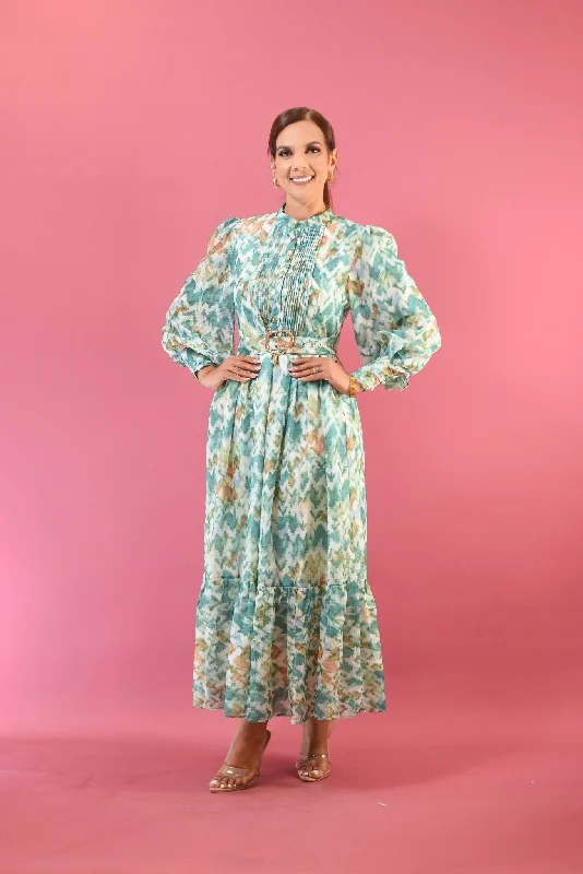 Your Cutest Maxi Dress Cozy Cold-Shoulder Maxi Dress