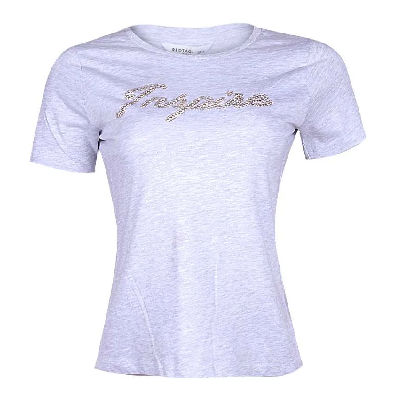 Casual T-Shirts Terry Blend Velvet Blend Canvas Blend