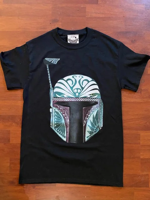 Tribal Fett Tee Front Pockets Side Pockets Patch Pockets