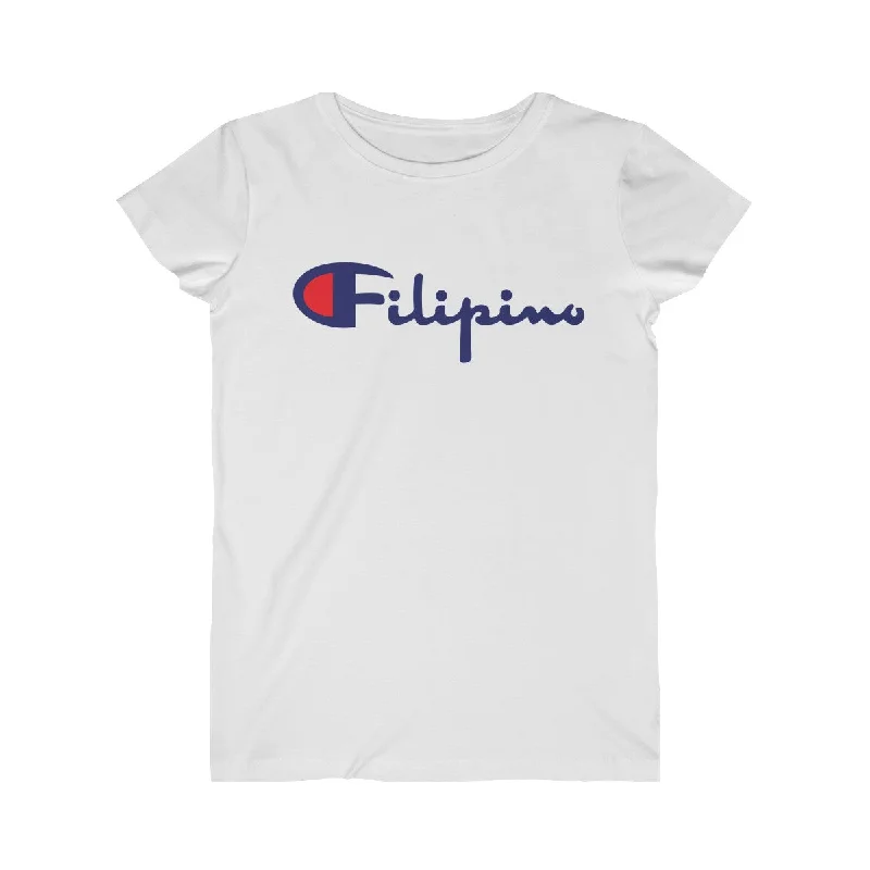 Filipina Champion Tee Iron Safe Non-Iron Wrinkle Free