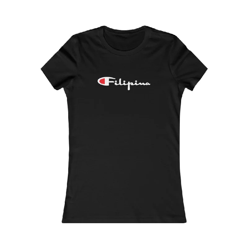 Filipina Champion  Women's Favorite Tee Seamless Knitted Crochet