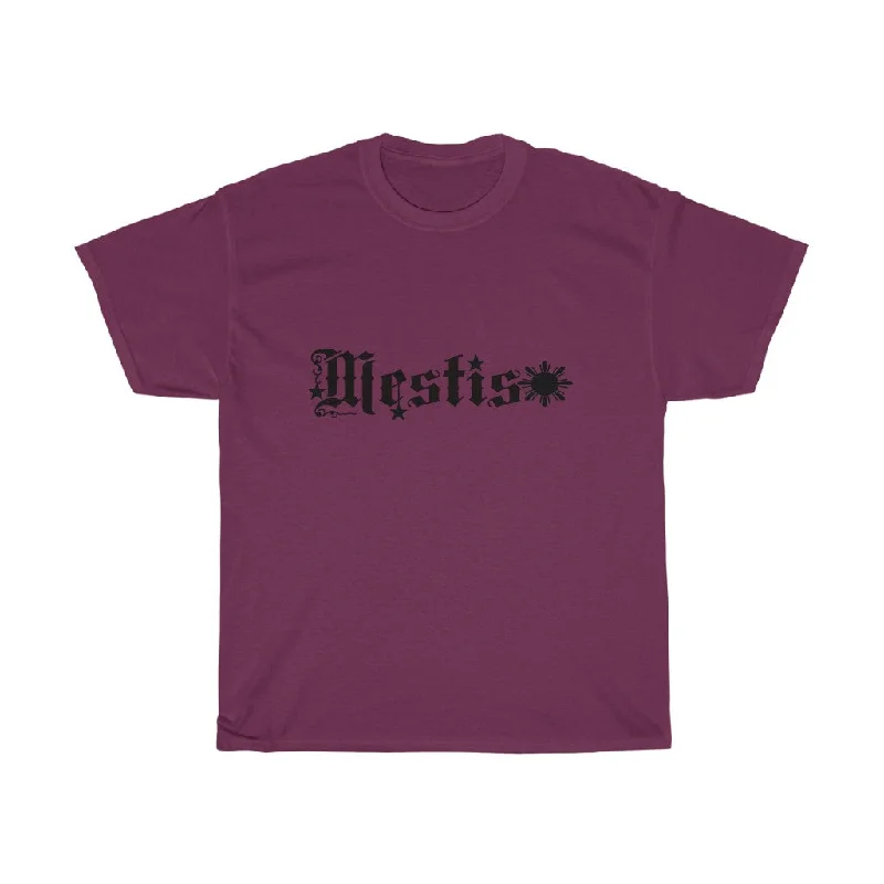 Mestisa Sun Unisex Heavy Cotton Tee Ribbed Striped Patterned