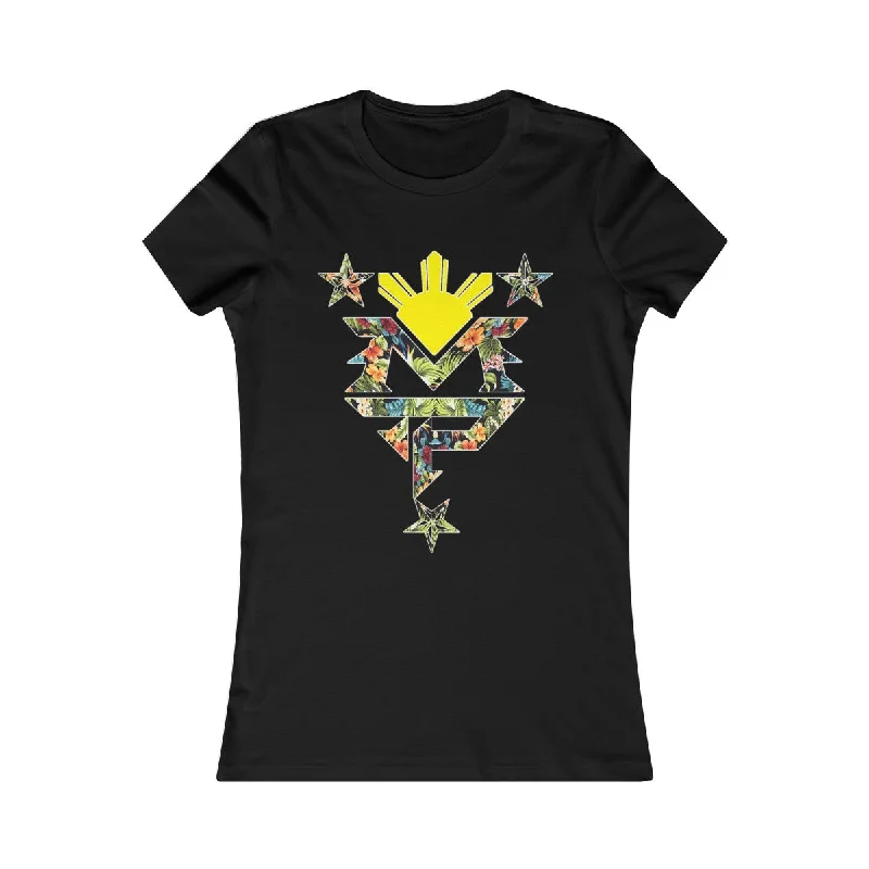 MP 3 Stars and Sun Womens Tee Lace Blend Ribbed Blend Corduroy Blend