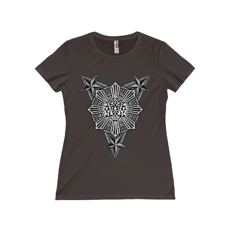 Tribal Sun Women's Tee Knit Fabric Woven Fabric Fleece Fabric