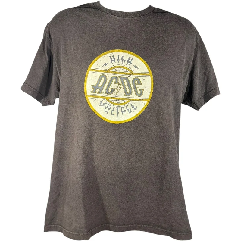 Vintage AC/DC "High Voltage" Band Tee Terry Blend Velvet Blend Canvas Blend