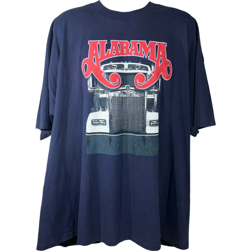 Vintage Alabama Concert Tee Silk Blend Satin Velvet