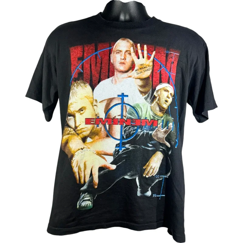 Vintage Eminem Rap Tee Hooded Caped Shawl Collar