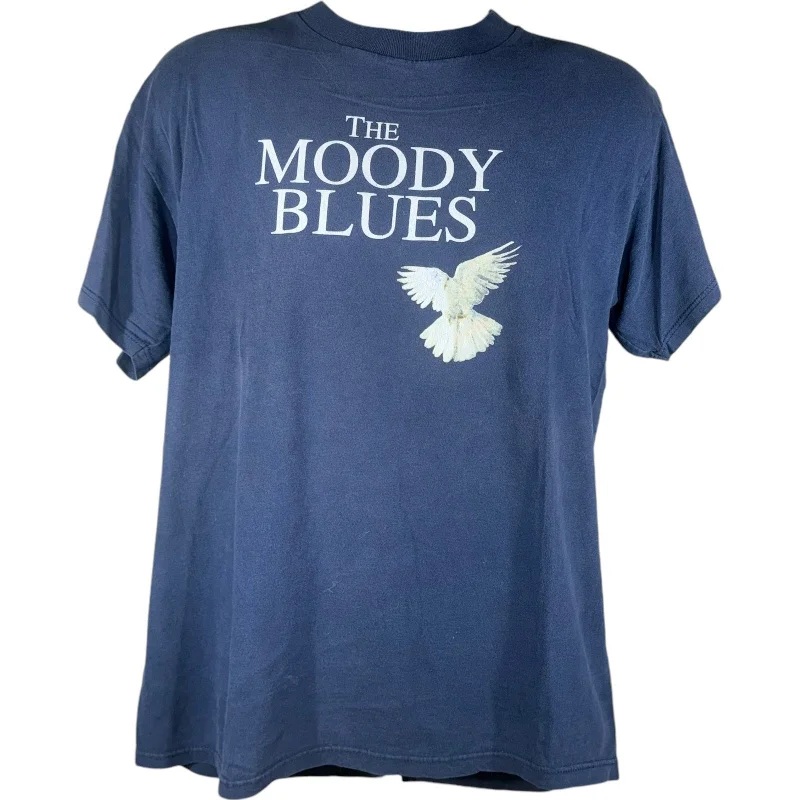 Vintage Moody Blues Tour Tee 1999 Polka Dot Checkered Tartan