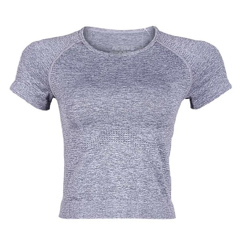 Active T-Shirts Ribbed T-Shirt High Neck Heavyweight