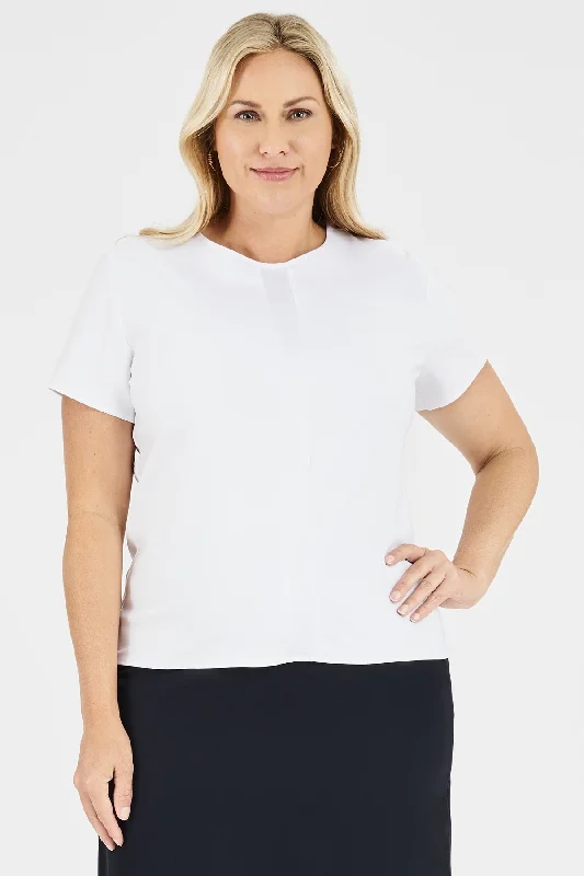 Ladies' Sophia Blouse - White Boho Chic Blouse