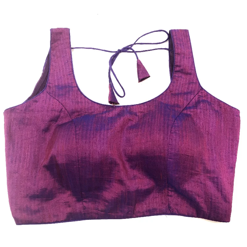 Custom Made Sleeveless Blouse Playful Puff Blouse