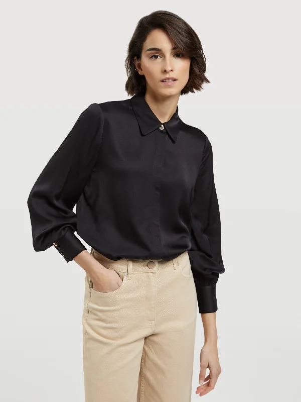 Frill Blouse Chic Square Blouse