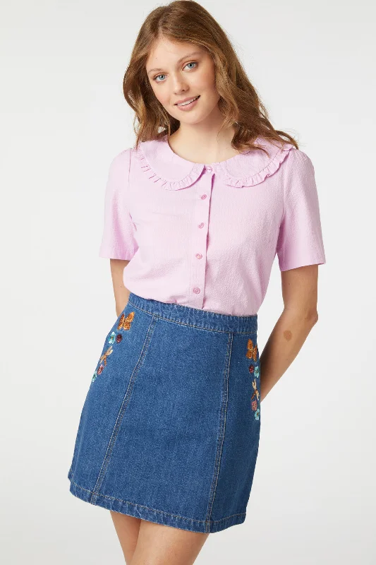 Hallee Blouse Modern Oversized Blouse