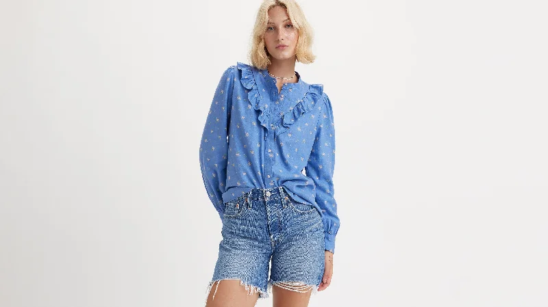Levi's® Women's Carinna Blouse Stylish Wrap Blouse