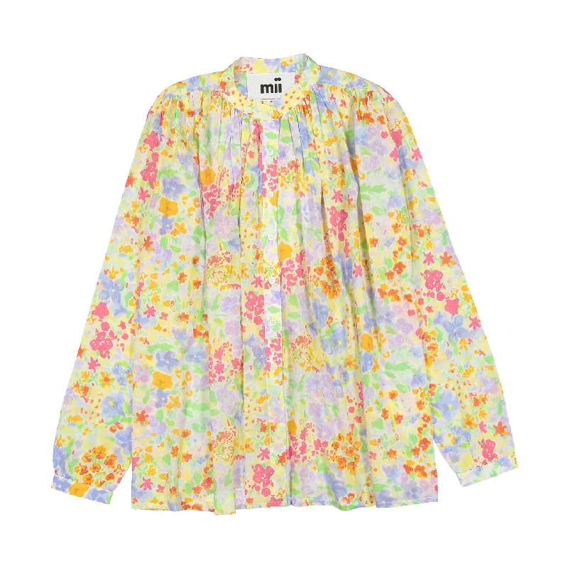 mii Pastel Nathalie Blouse Chic Sleeveless Blouse